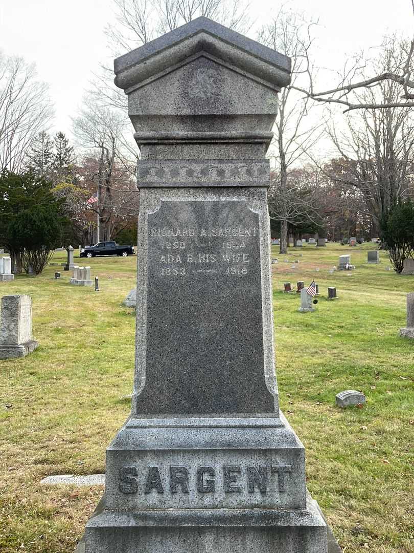 Adaline Bartlett Stuart's grave. Photo 1