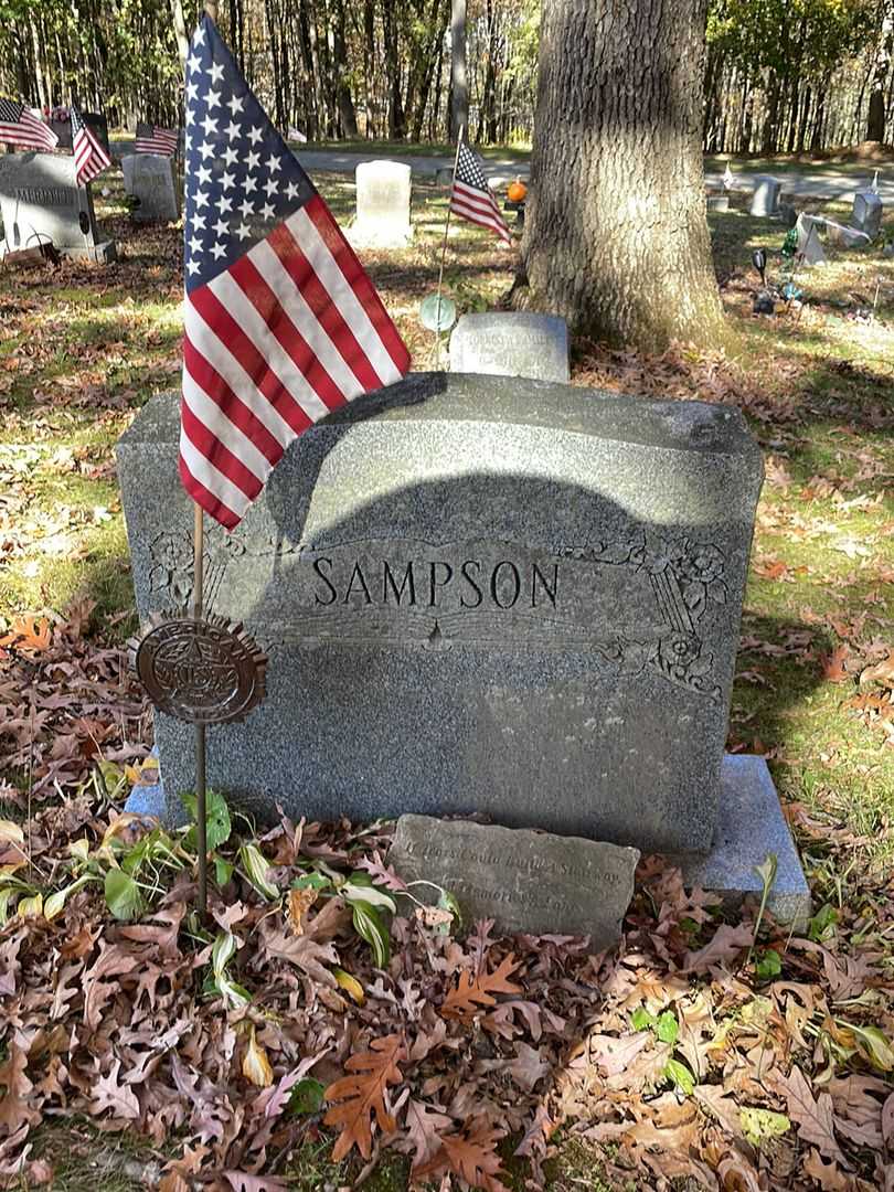 Blanche L. Sampson's grave. Photo 2