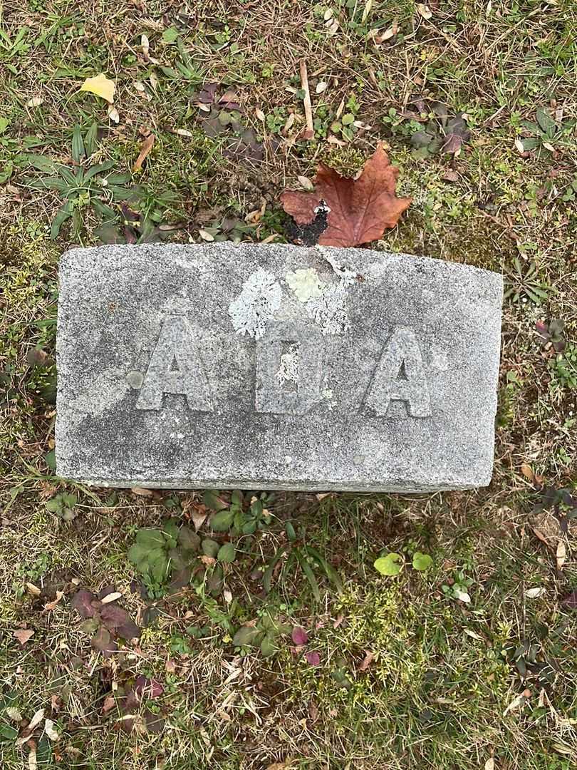 Ada Johnson's grave. Photo 4