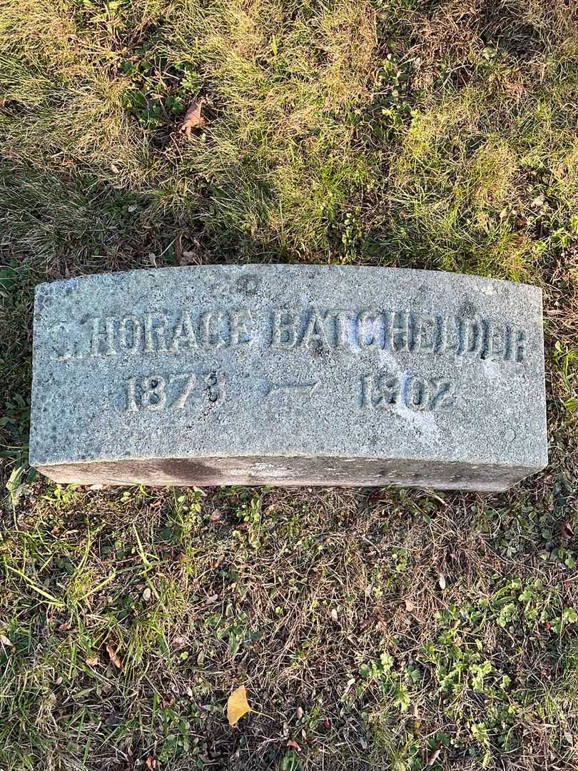 S. Horace Batchelder's grave. Photo 3