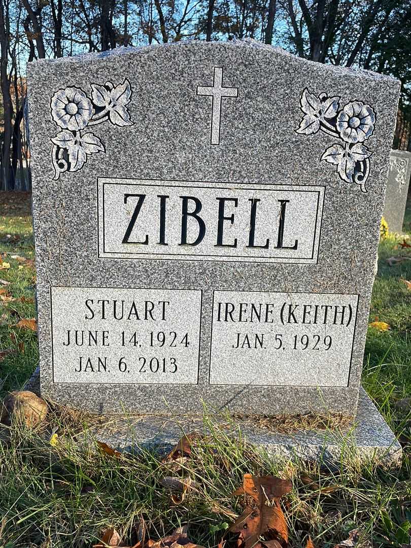 Stuart Zibell's grave. Photo 4