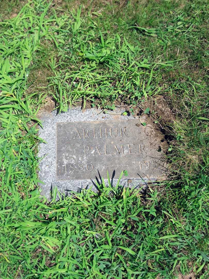 Arthur G. Palmer's grave. Photo 3