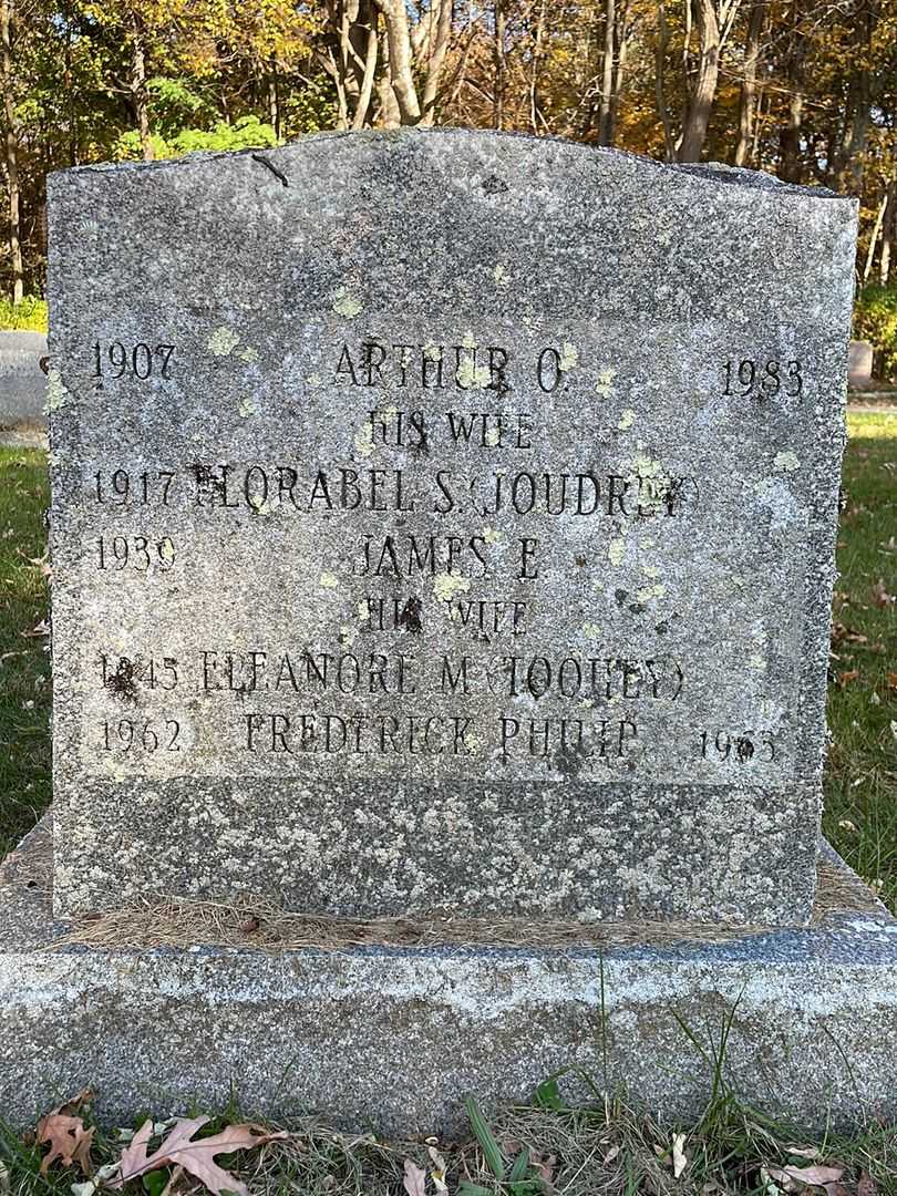 Arthur O. LeBel's grave. Photo 3