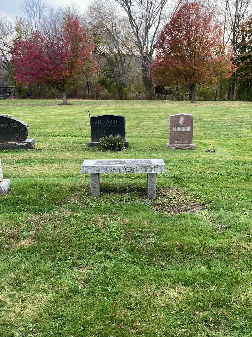 Albert D. Sanborn's grave. Photo 2