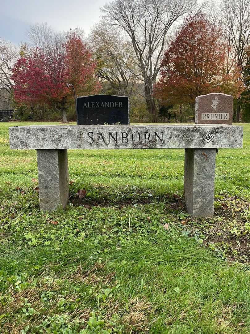 Albert D. Sanborn's grave. Photo 3