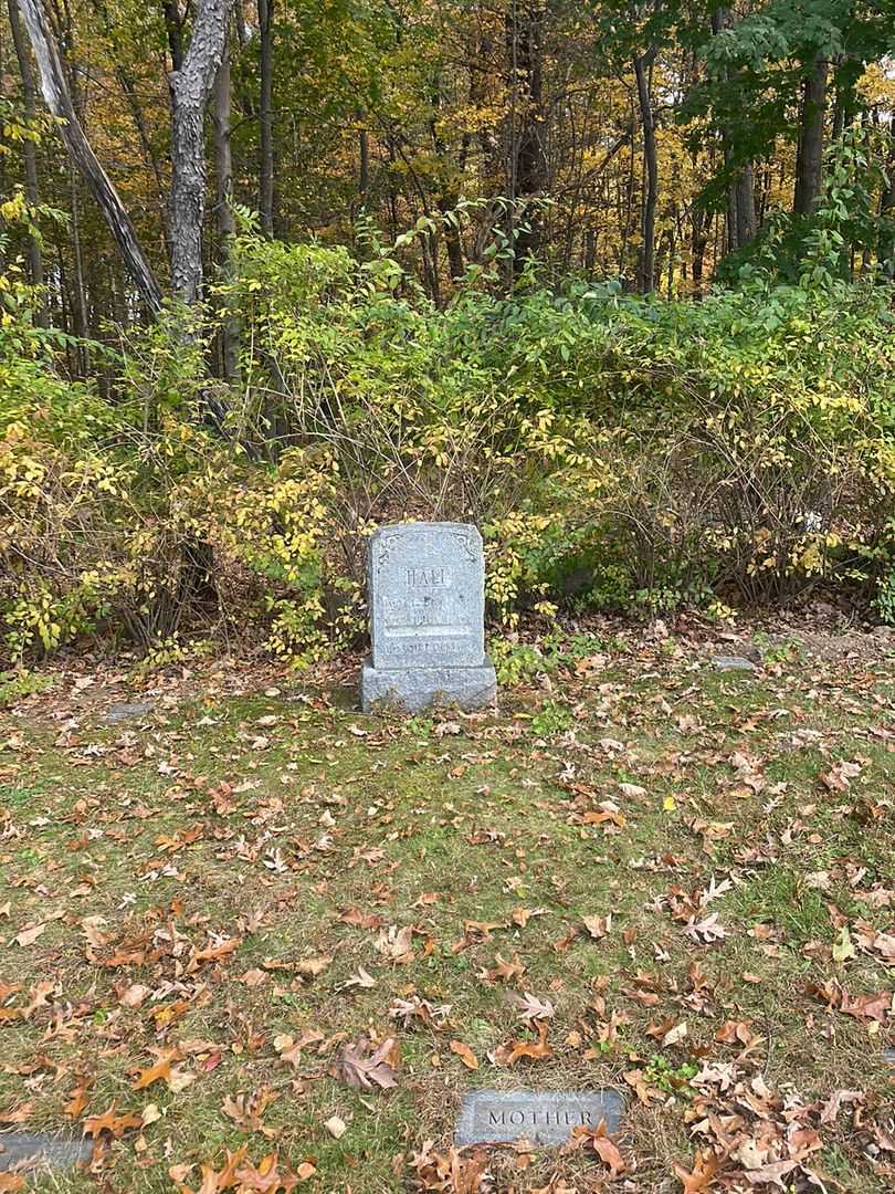 Cecelia M. Hall's grave. Photo 2