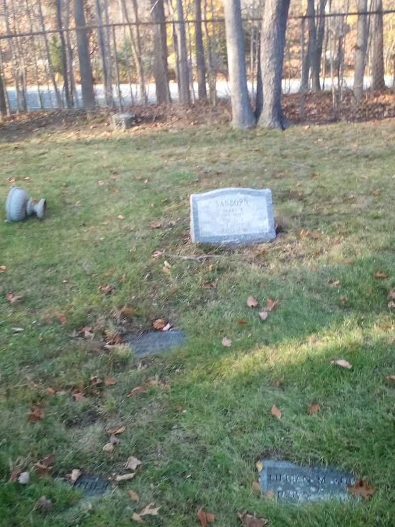 Pauline R. Sanborn's grave. Photo 2