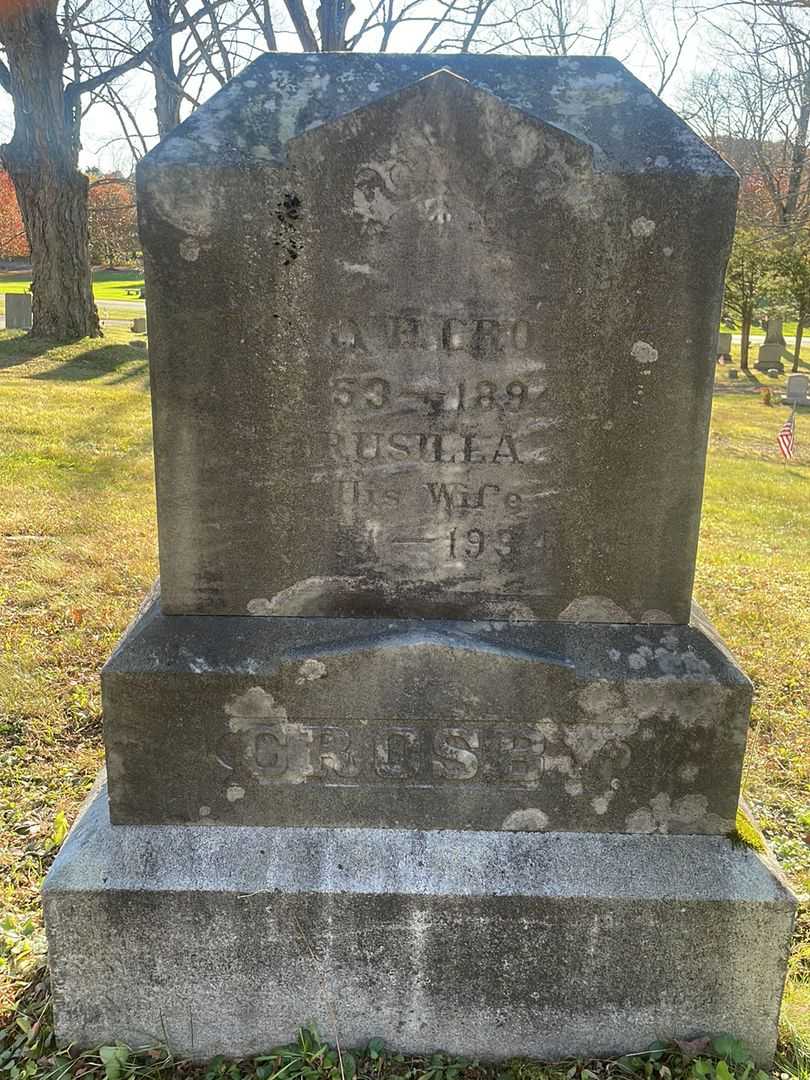 E. S. G.'s grave. Photo 1