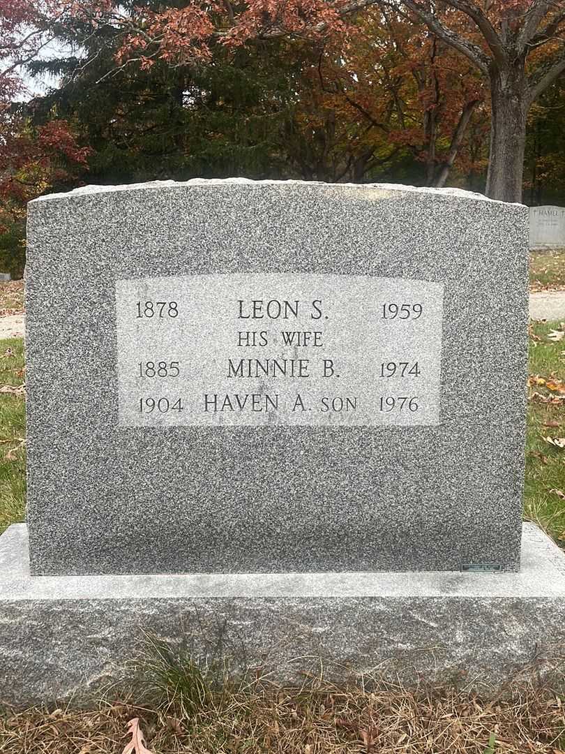 Haven A. Morrison's grave. Photo 3