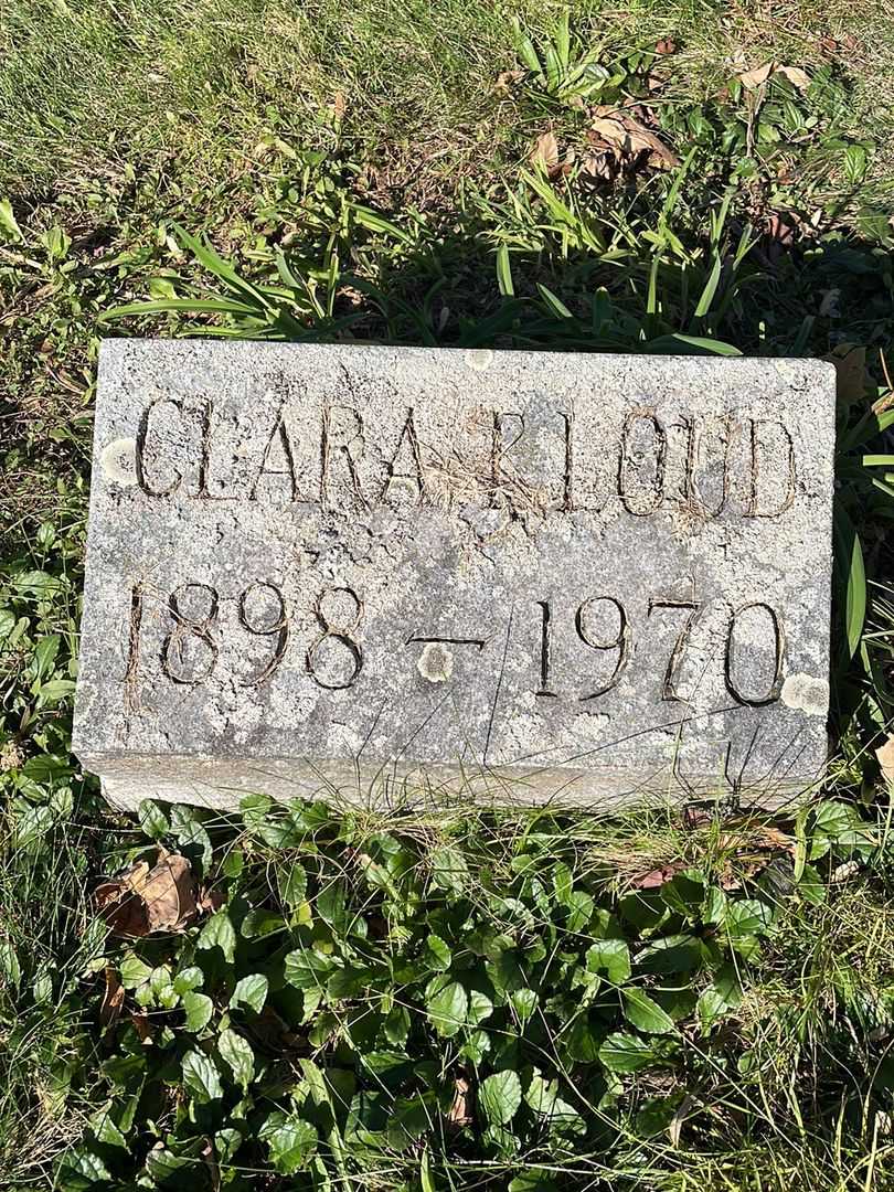 Clara I. Loud's grave. Photo 3