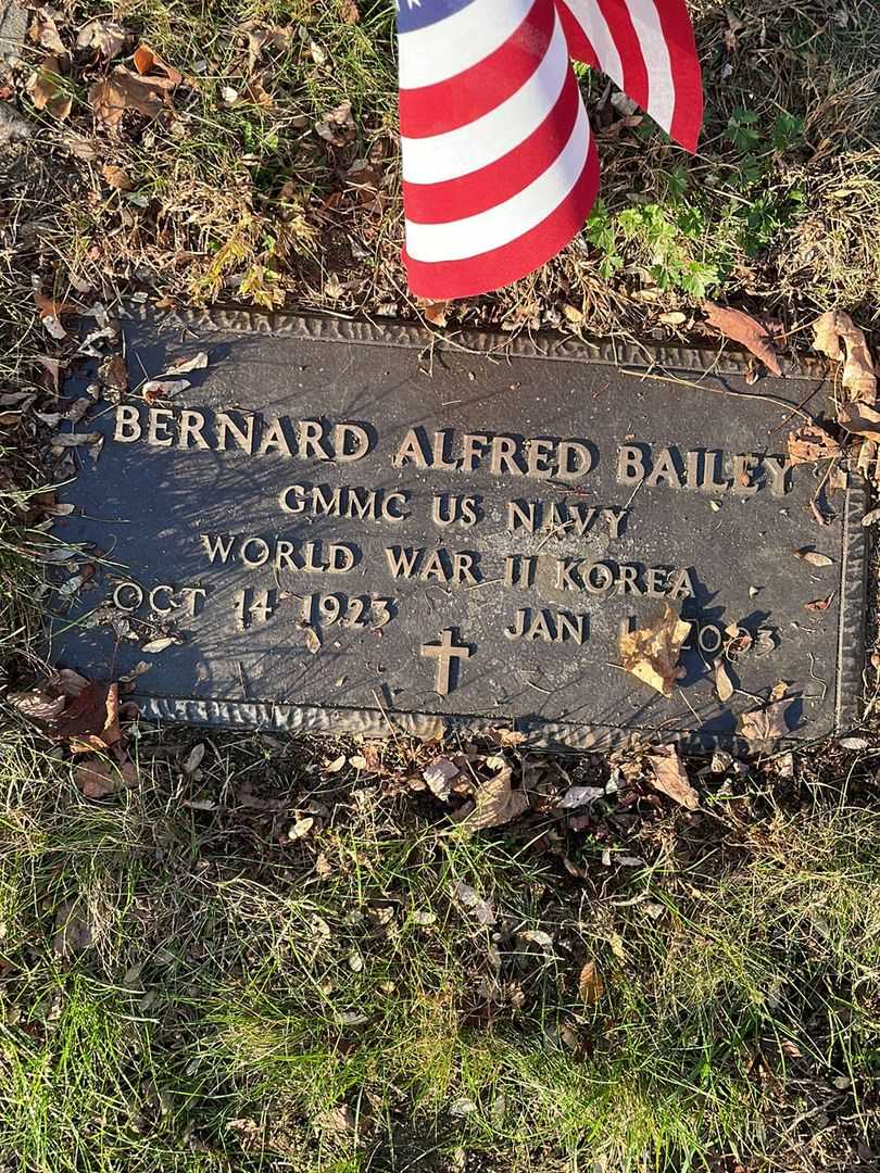 Bernard Alfred Bailey's grave. Photo 3