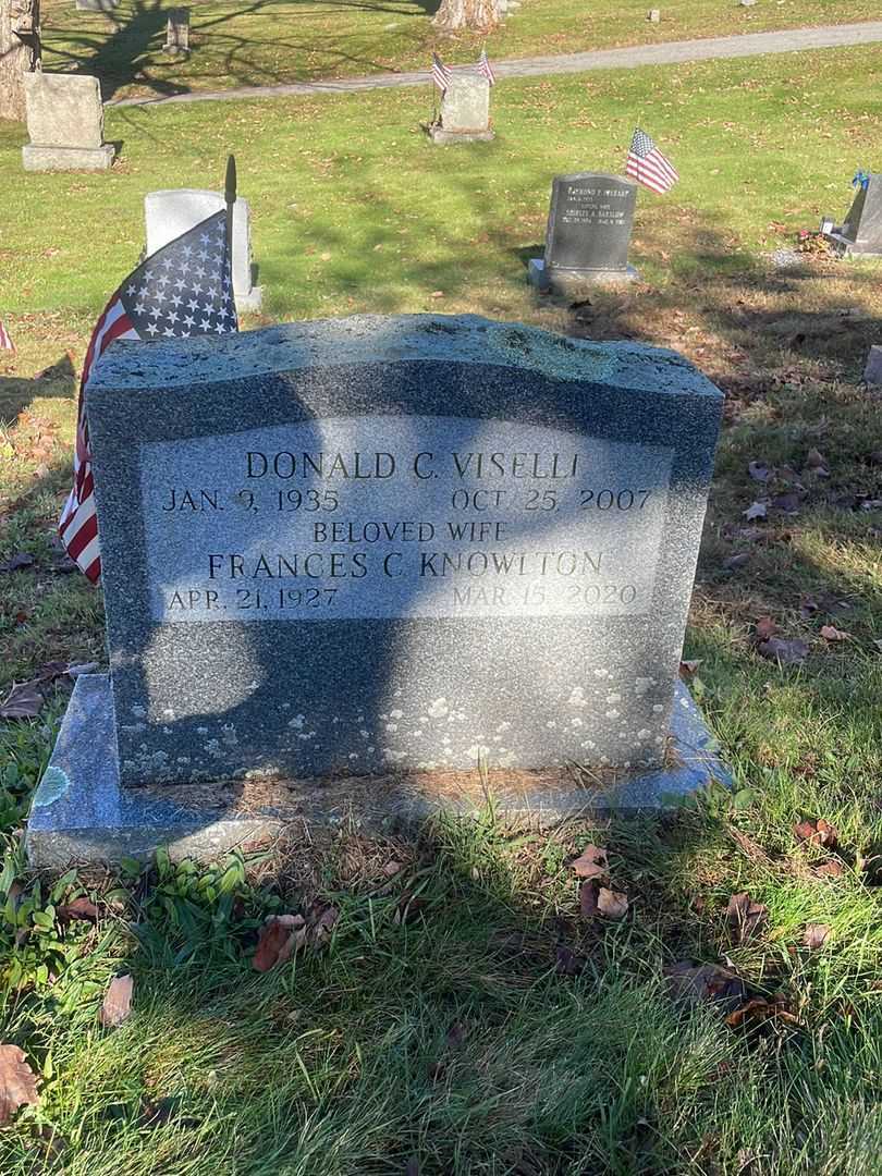 Donald C. Viselli's grave. Photo 4