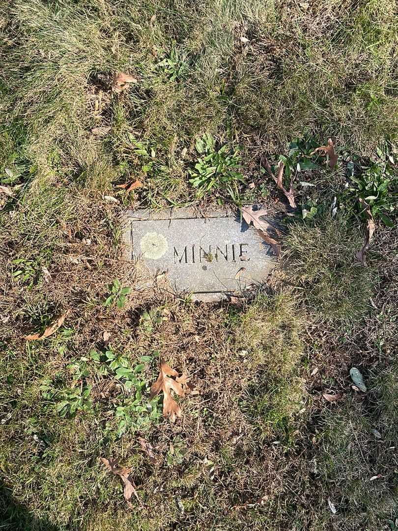 Minnie E. Noble's grave. Photo 4
