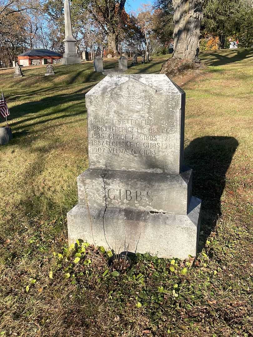 Frederick E. Gibbs's grave. Photo 2