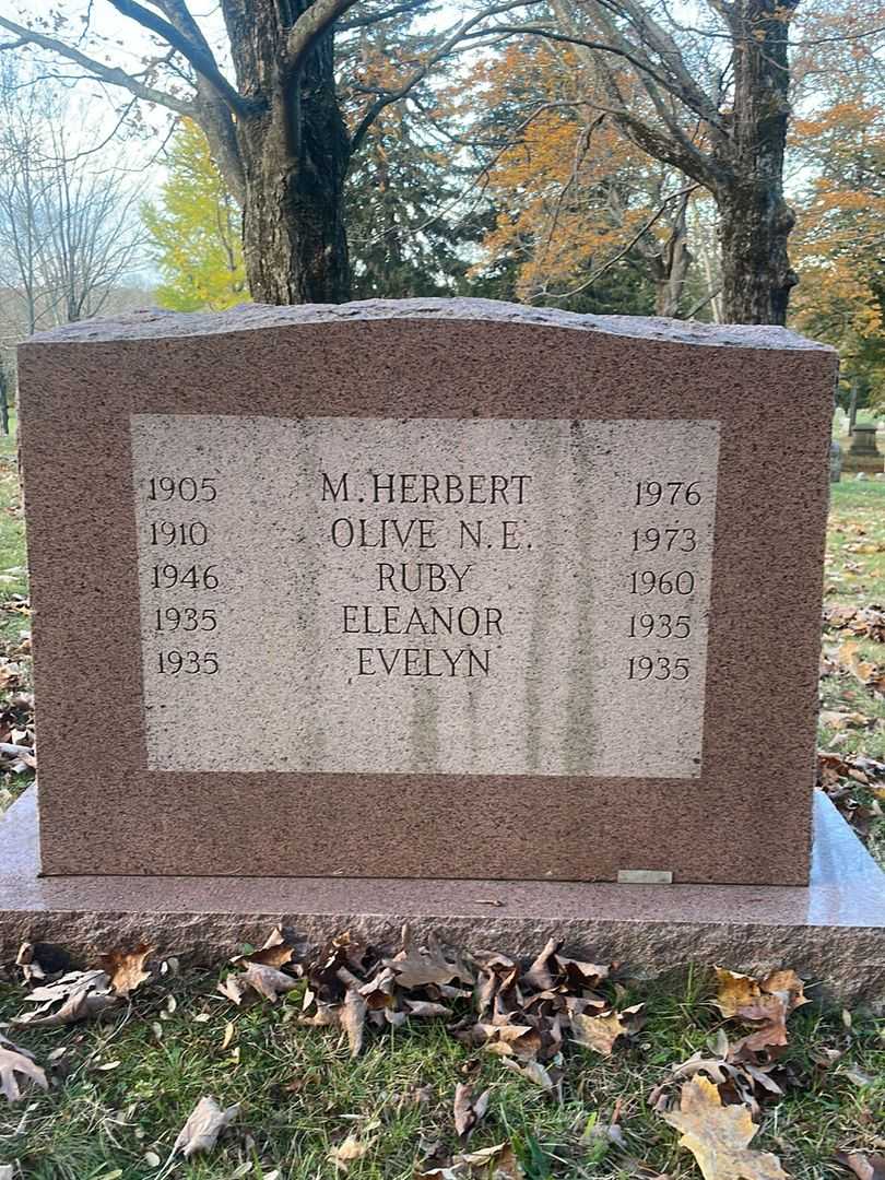 M. Herbert Palmer's grave. Photo 3