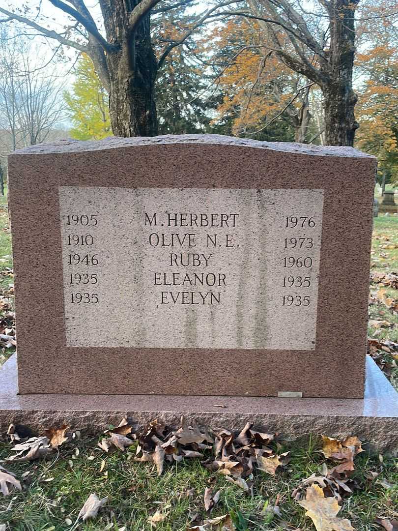 M. Herbert Palmer's grave. Photo 4