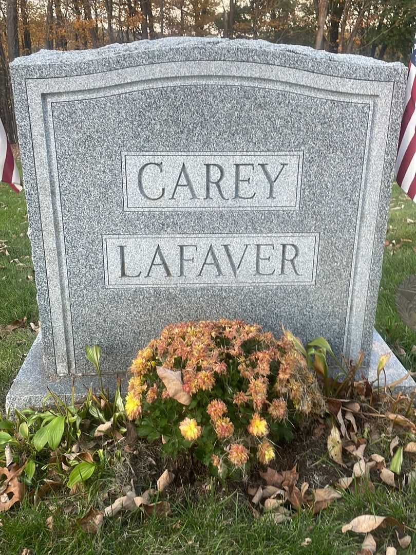 Maurice Carey's grave. Photo 1