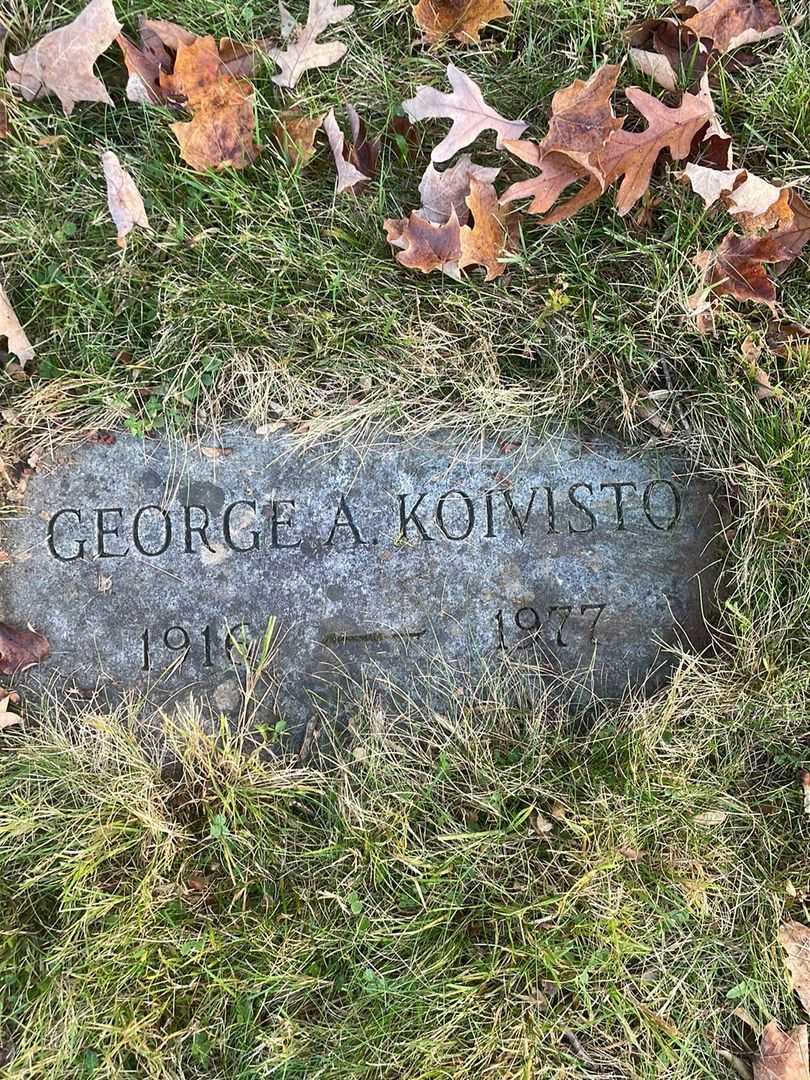 George A. Koivisto's grave. Photo 3