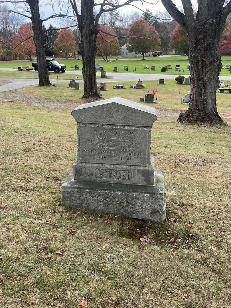 Elizabeth Finn's grave. Photo 2