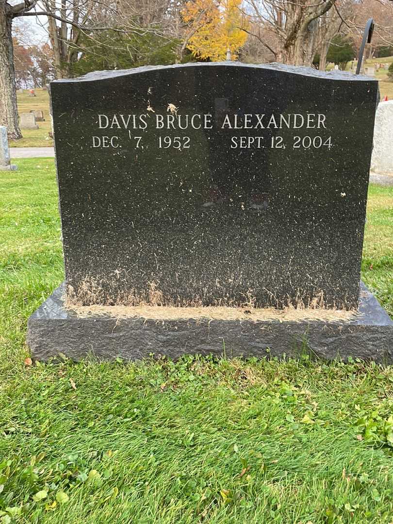 Davis Bruce Alexander's grave. Photo 3