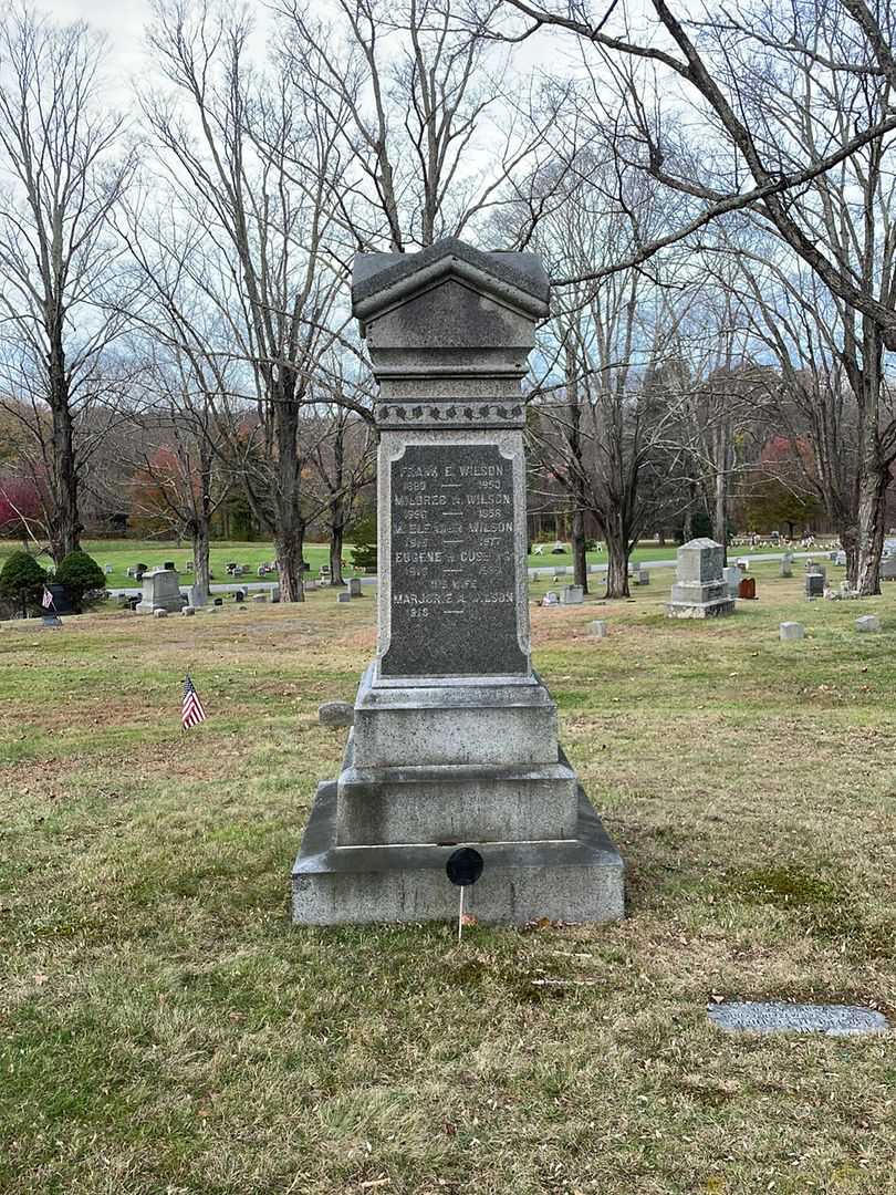 Marjorie A. Wilson Cushing's grave. Photo 2