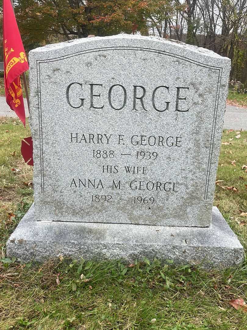 Anna M. George's grave. Photo 3