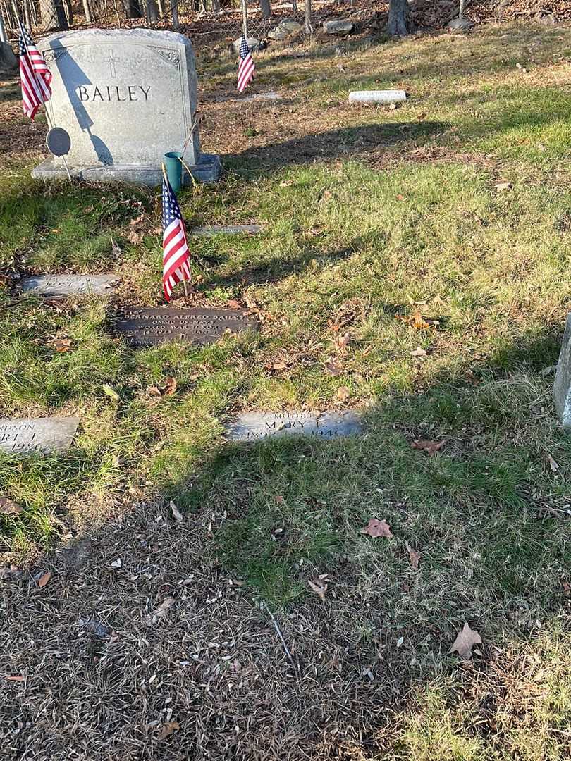 Mary E. Bailey's grave. Photo 2