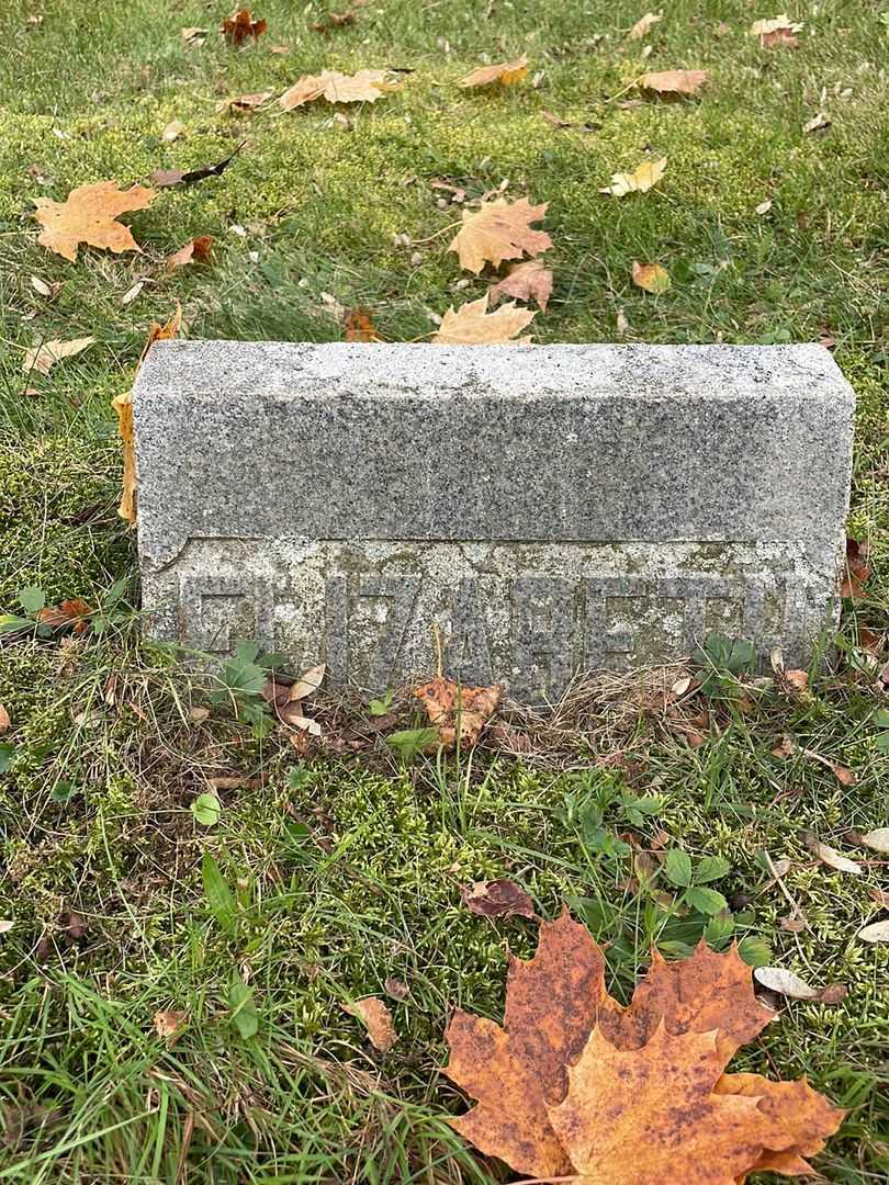 Elizabeth Farnum Murphy Ward's grave. Photo 3