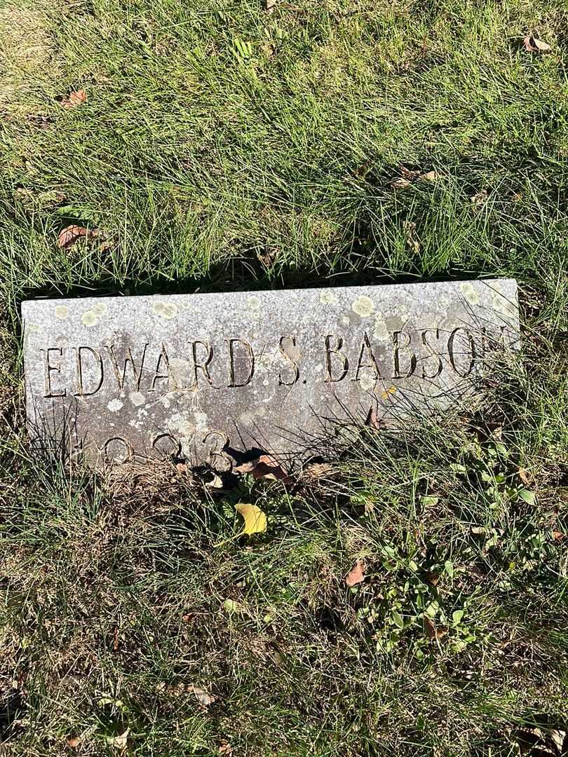 Edward S. Babson's grave. Photo 3