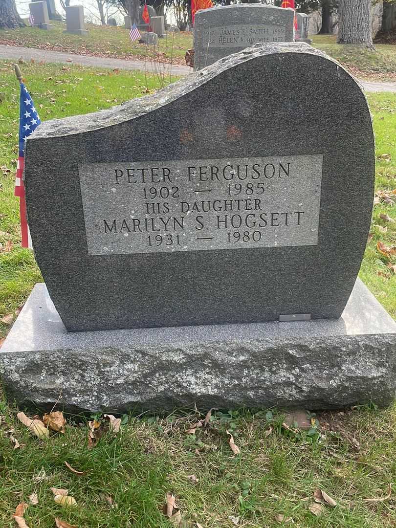 Peter Ferguson's grave. Photo 4