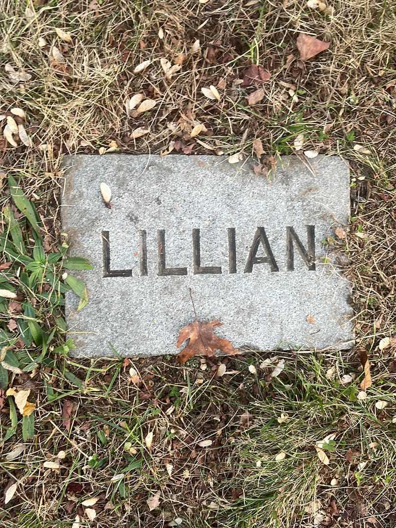 Lillian B. Stevens's grave. Photo 4