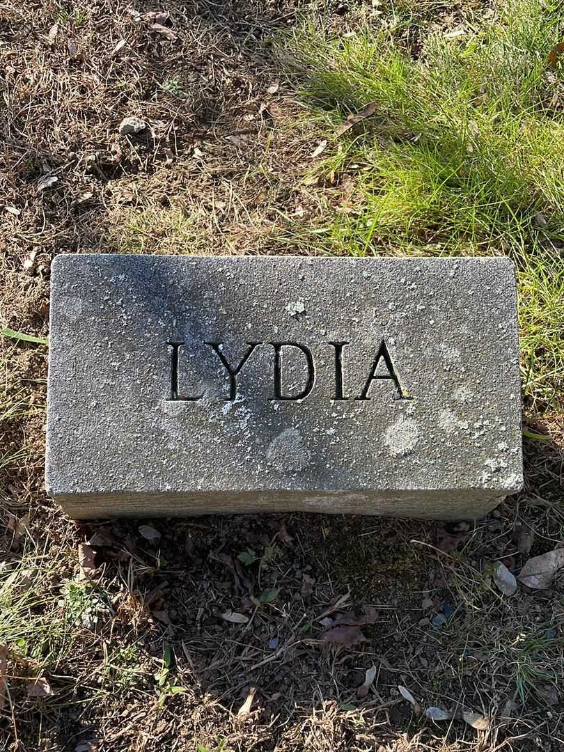 Lydia Morrison's grave. Photo 4