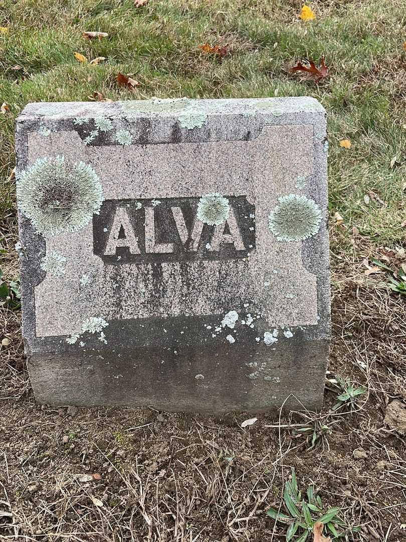 Alva E. Bagley's grave. Photo 5