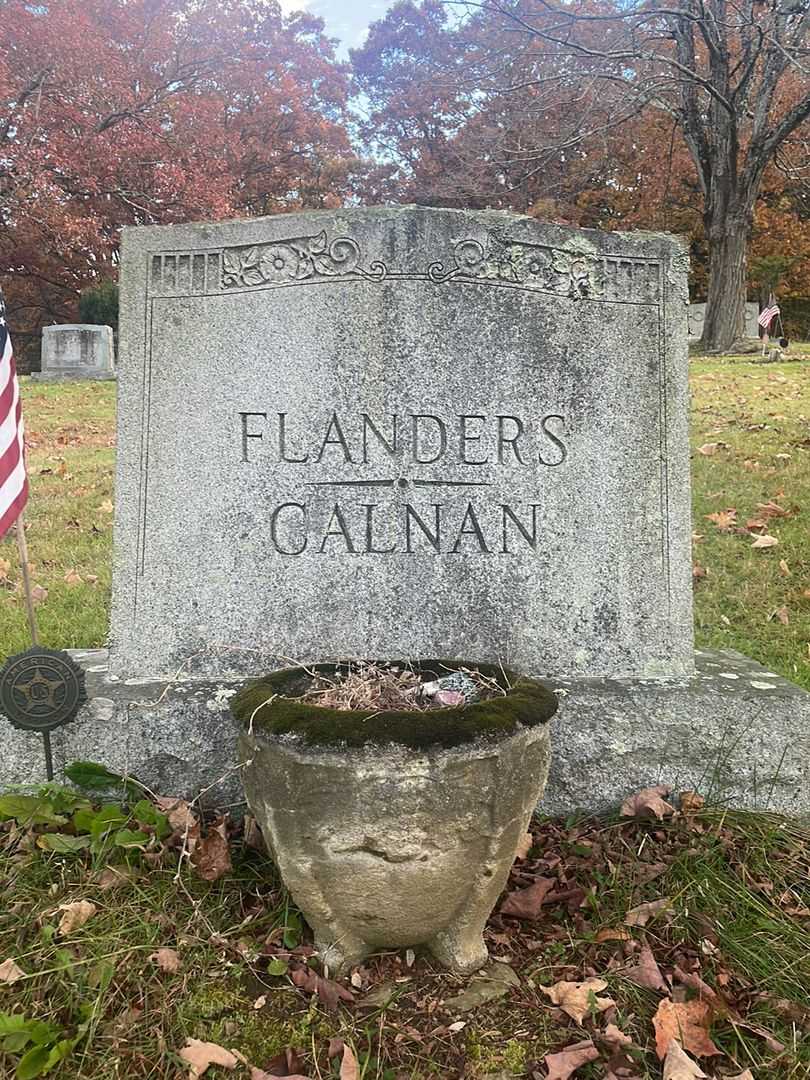 Walter D. Galnan's grave. Photo 1