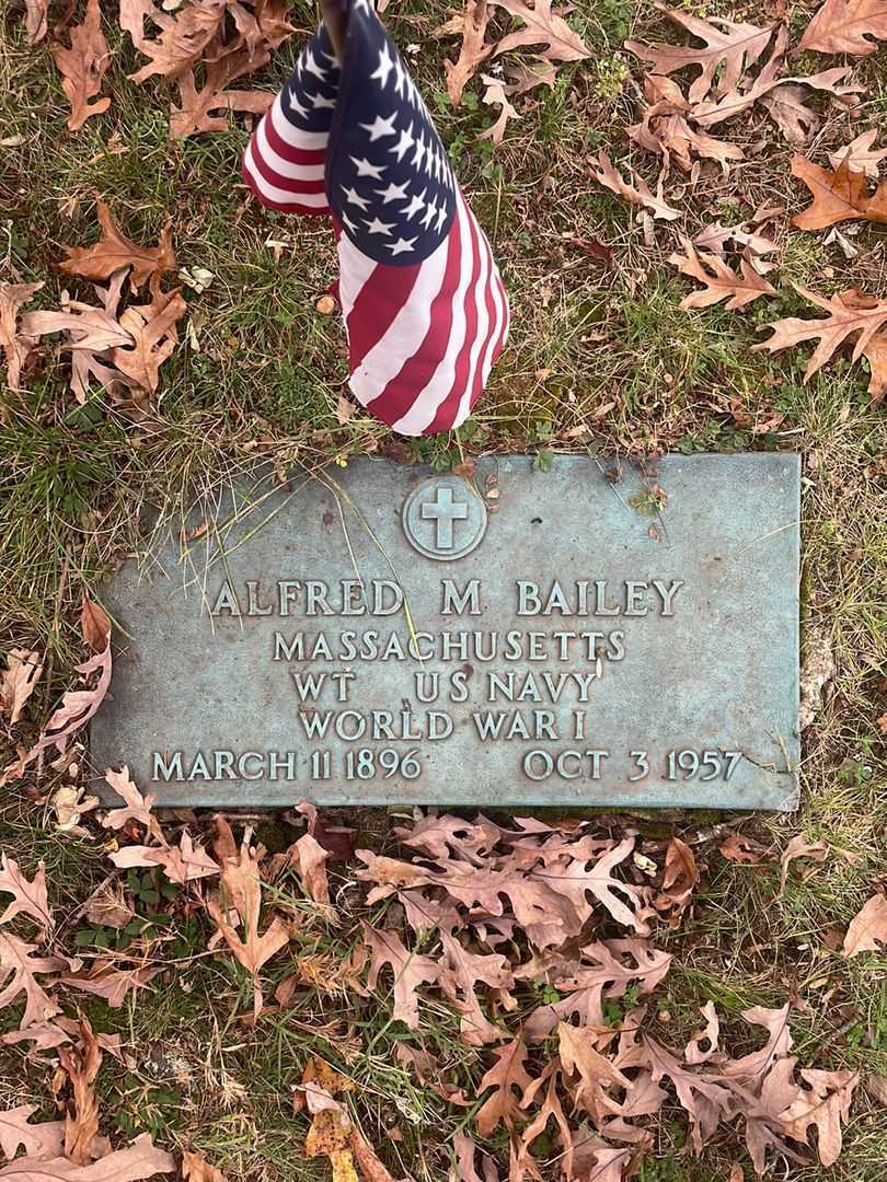 Alfred M. Bailey's grave. Photo 4