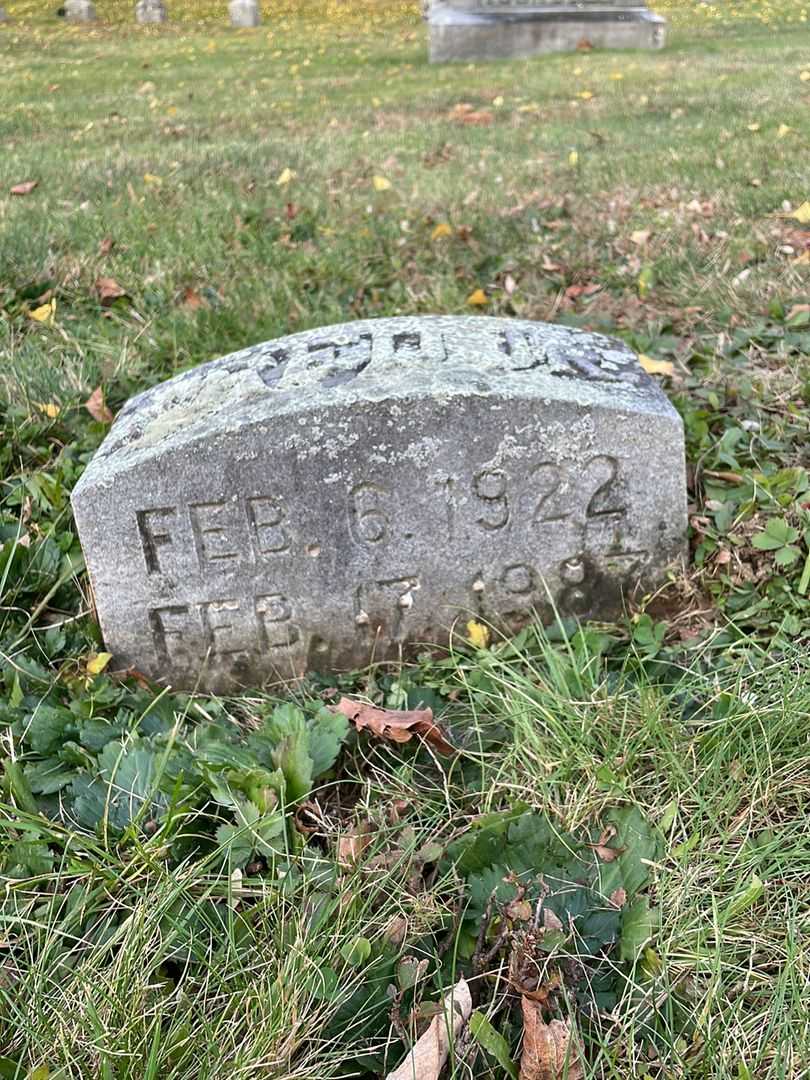 Fred Regis Junior's grave. Photo 3