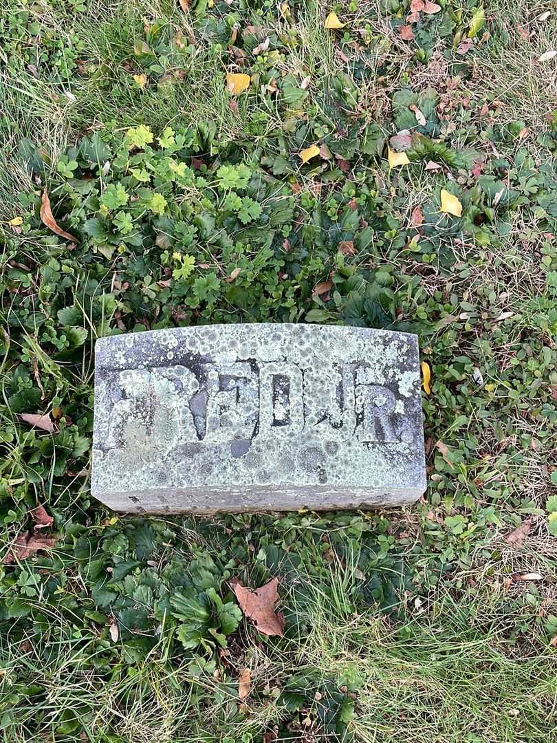 Fred Regis Junior's grave. Photo 4