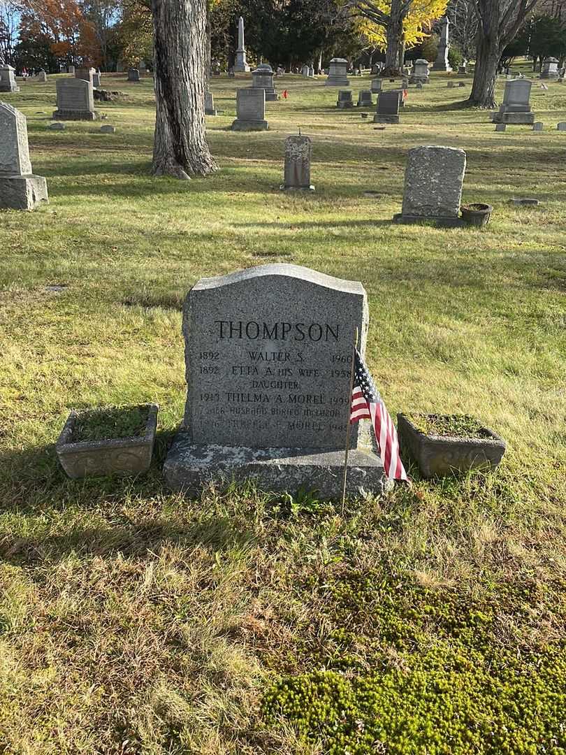 Walter S. Thompson's grave. Photo 2