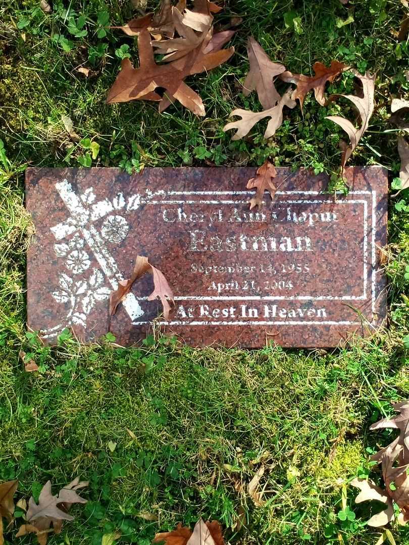 Cheryl Ann Chapin Eastman's grave. Photo 5