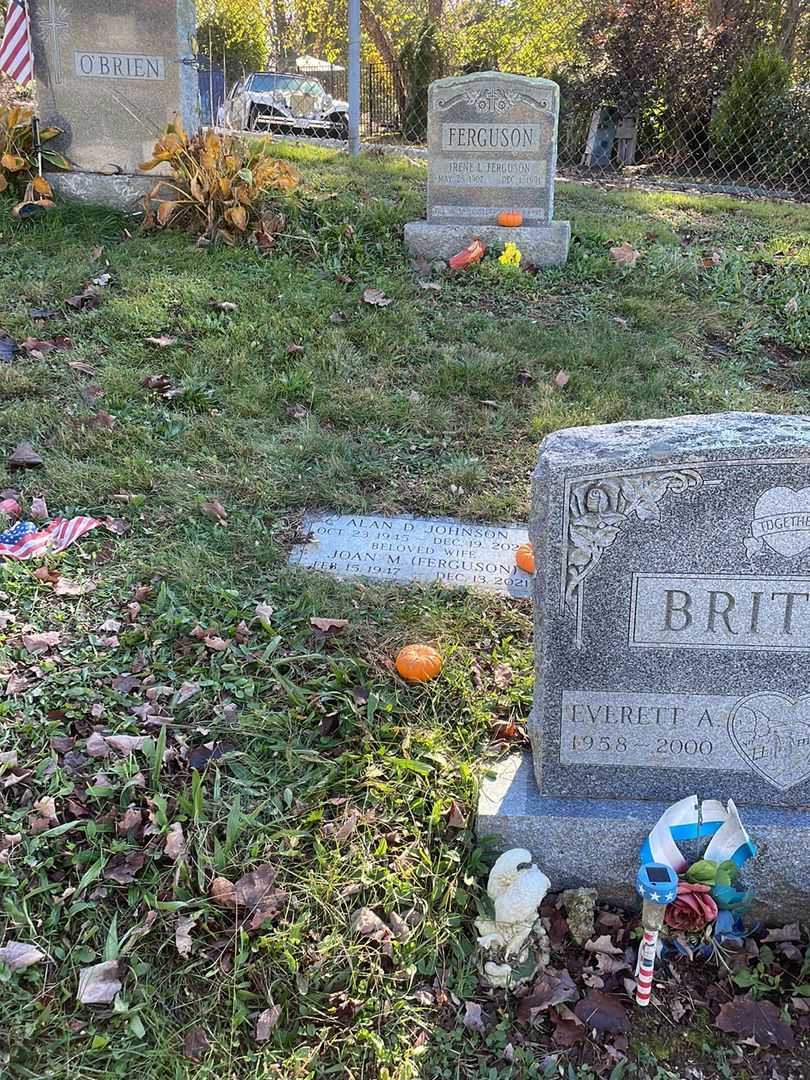 Joan M. Ferguson Johnson's grave. Photo 2