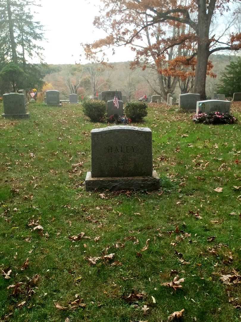 John J. Haley's grave. Photo 2