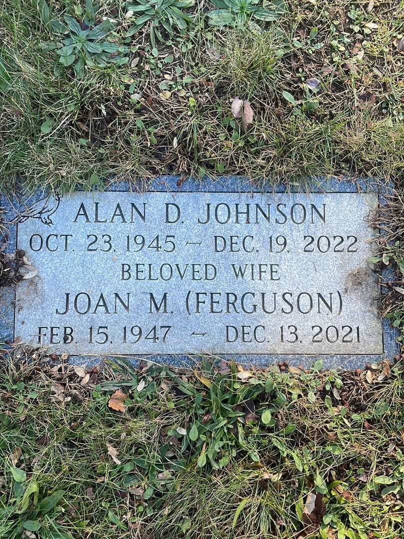 Joan M. Ferguson Johnson's grave. Photo 3