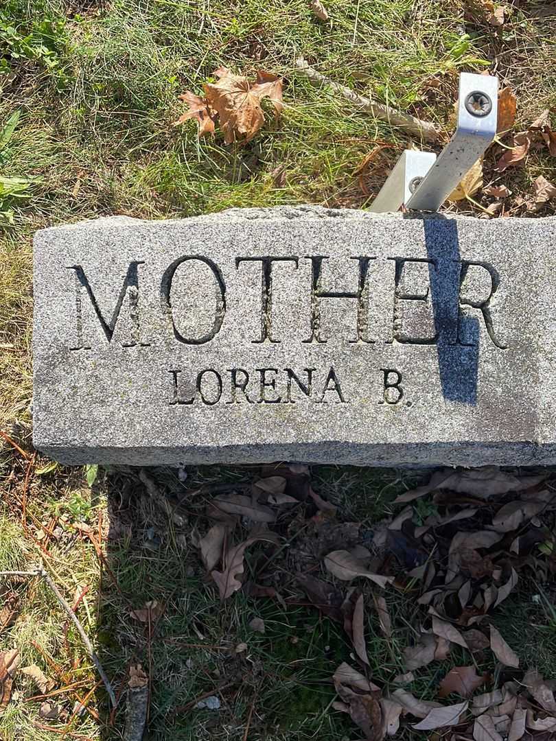 Lorena B. Whitcomb's grave. Photo 4