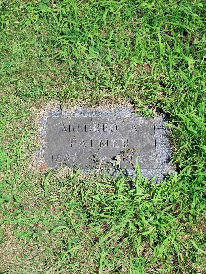 Mildred Palmer's grave. Photo 3
