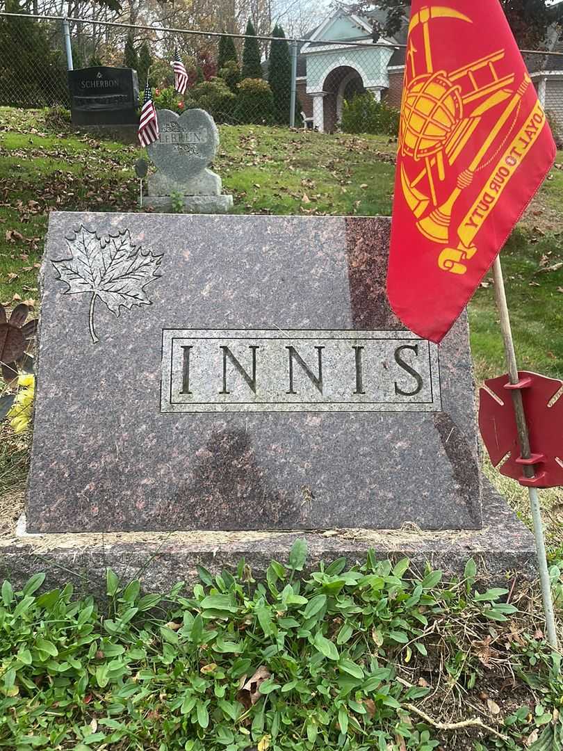 Charles W. Innis's grave. Photo 1