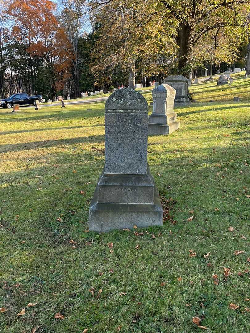 Herbert C. Oak's grave. Photo 2