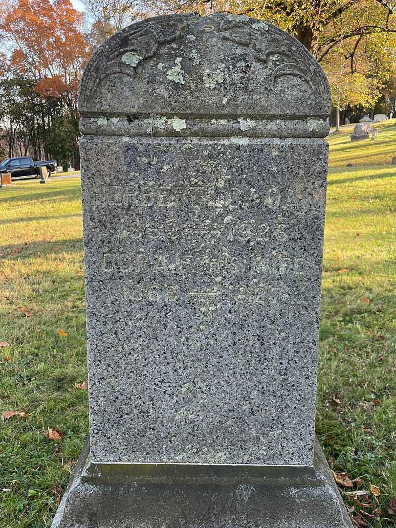 Herbert C. Oak's grave. Photo 3