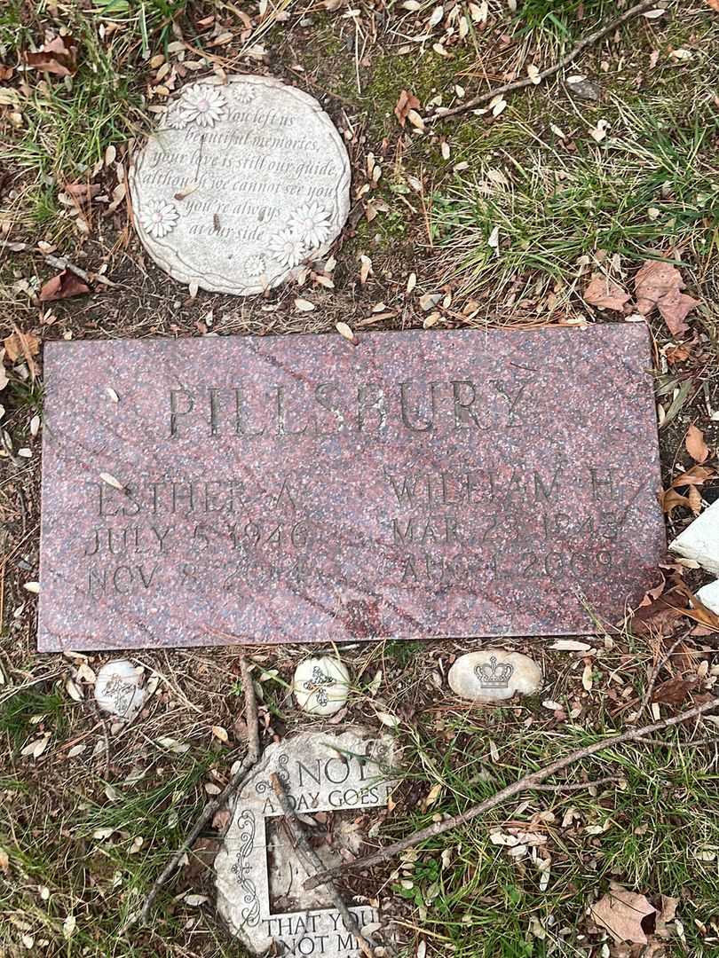 William H. Pillsbury's grave. Photo 3