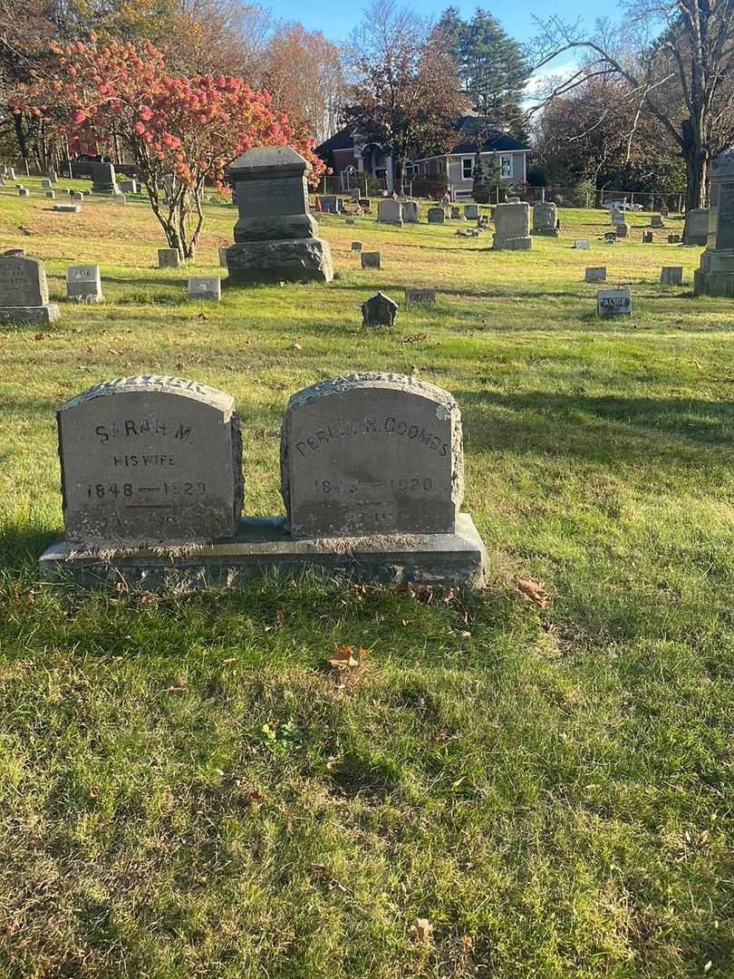 Perley R. Coombs's grave. Photo 2