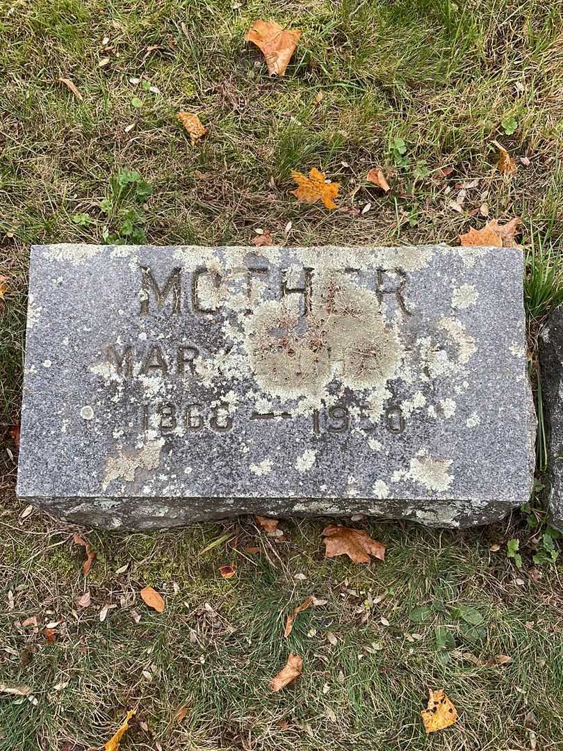 Mary E. Chaff's grave. Photo 3